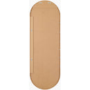Ellyn Modern Brown Wall Mirror