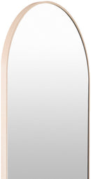 Ellyn Modern Brown Wall Mirror