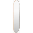 Ellyn Modern Brown Wall Mirror