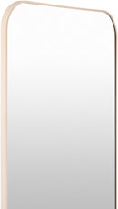 Lashunda Modern Brown Wall Mirror