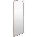 Lashunda Modern Dark Brown Wall Mirror