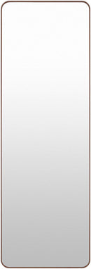 Shantaya Modern Dark Brown Wall Mirror