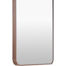 Shantaya Modern Dark Brown Wall Mirror