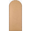 Vania Modern Dark Brown Wall Mirror