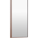 Vania Modern Dark Brown Wall Mirror