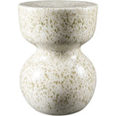 Marisel Cream Garden Stool