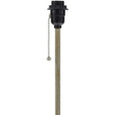 Taneisha Rustic Light Gray Table Lamp