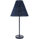 Taneisha Rustic Blue Table Lamp