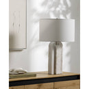 Elspeth Global White Table Lamp