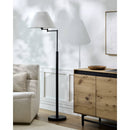 Gerren Rustic Black Floor Lamp