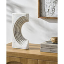 Farah White Decorative Sculpture