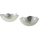 Deon Metallic - Silver Decorative Bowl