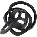 Lynden Black Decorative Sculpture