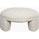 Kellymarie Beige Ottoman