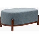 Katiana Blue Ottoman