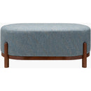 Katiana Blue Ottoman