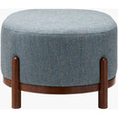 Katiana Blue Ottoman
