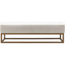 Lucille Brown Bench