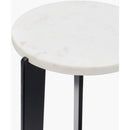 Corianna White End Table