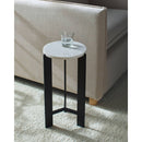 Corianna White End Table