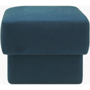 Viki Dark Teal Ottoman