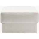 Shelonda White Ottoman