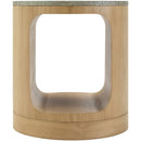 Jaremy Green/Brown End Table