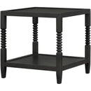 Saraann Black End Table