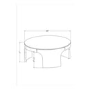 Quinlan White Coffee Table