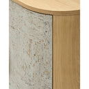 Renaldo Silver Cabinet