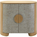 Renaldo Silver Cabinet