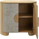 Renaldo Silver Cabinet