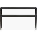 Tykeisha Black Console Table