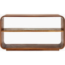 Maghen Dark Brown Console Table