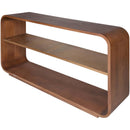 Maghen Dark Brown Console Table