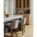 Camelia Medium Brown Counter Stool