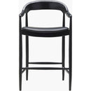 Kaeleigh Black Bar Stool