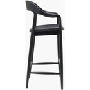 Kaeleigh Black Bar Stool