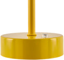 Myka Traditional Bright Yellow Table Lamp