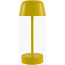 Myka Traditional Bright Yellow Table Lamp