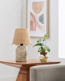 Ira Traditional Beige Table Lamp