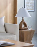 Karlene Traditional Brown Table Lamp