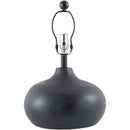 Christyna Rustic Black Table Lamp