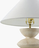Shaquala Traditional White Table Lamp
