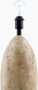 Howard Traditional Brown/White Table Lamp