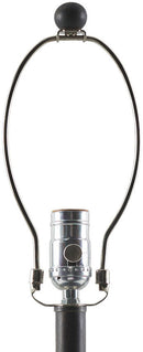 Jeanene Traditional Black Table Lamp