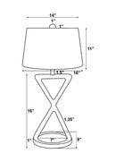 Nada Rustic Gold Table Lamp