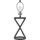 Nada Rustic Black Table Lamp