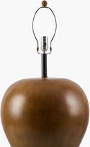 Shaketa Traditional Brown Floor Lamp