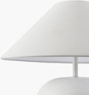 Shaketa Traditional White Floor Lamp